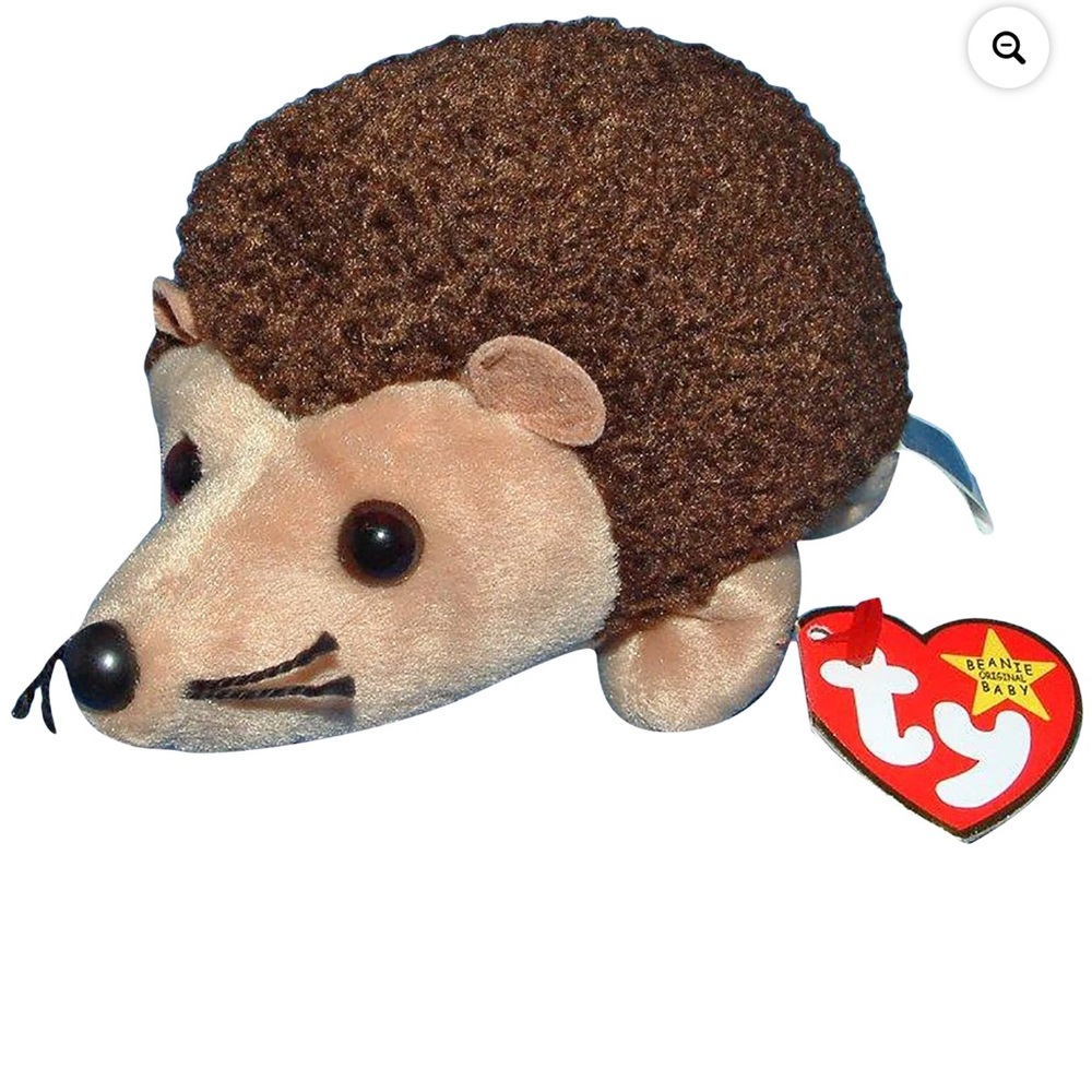 🧡 TY Prickles the Hedgehog Beanie Baby
